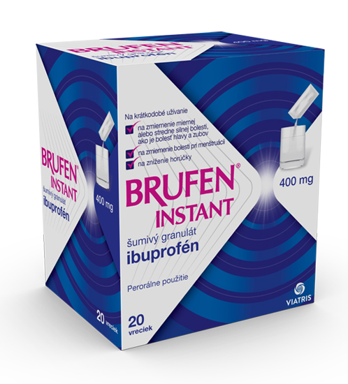 BRUFEN Instant 400 mg x 20 sáčkov| Viatris